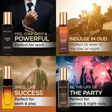 Bellavita Luxury Perfume Gift Set For Men - 4 x 20ml (Occasions)