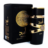Lattafa Asad Perfume For Men, Long Lasting Luxury Arabian Fragrance, Vanilla, Amber & Sandalwood Liquid Eau De Parfum, 100ml