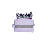 London Prime Glamstrokes 32 Pcs Budget friendly Brush Set (Lavender)