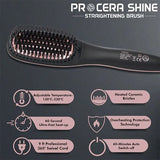 Vega Professional Pro Cera Shine Hair Straightening Brush