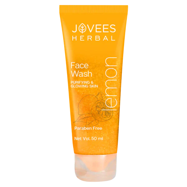 Jovees Lemon Face Wash With Lemon, Orange Peel & Kakadu Plum Extract 120ml