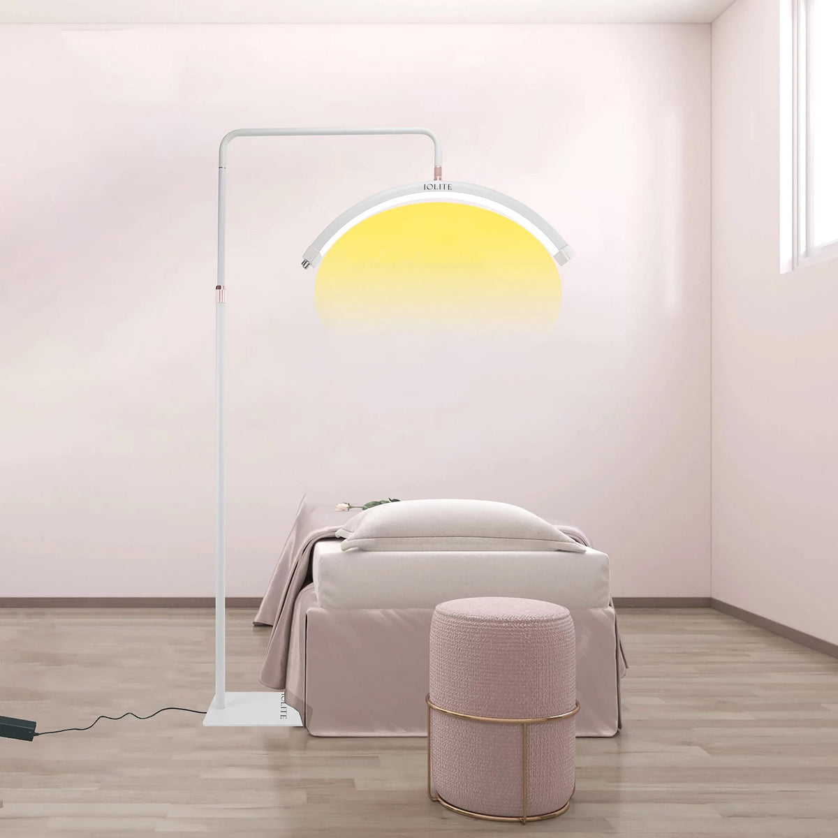 LED HALF MOON LIGHT HD M8X Moon Light for EyeLash Extension, Nails, Tattooing, Makeup, Microblading and Facials