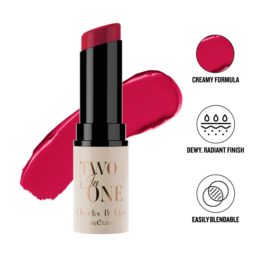 Character Cosmetics Two In One - Cheeks & Lips 6g