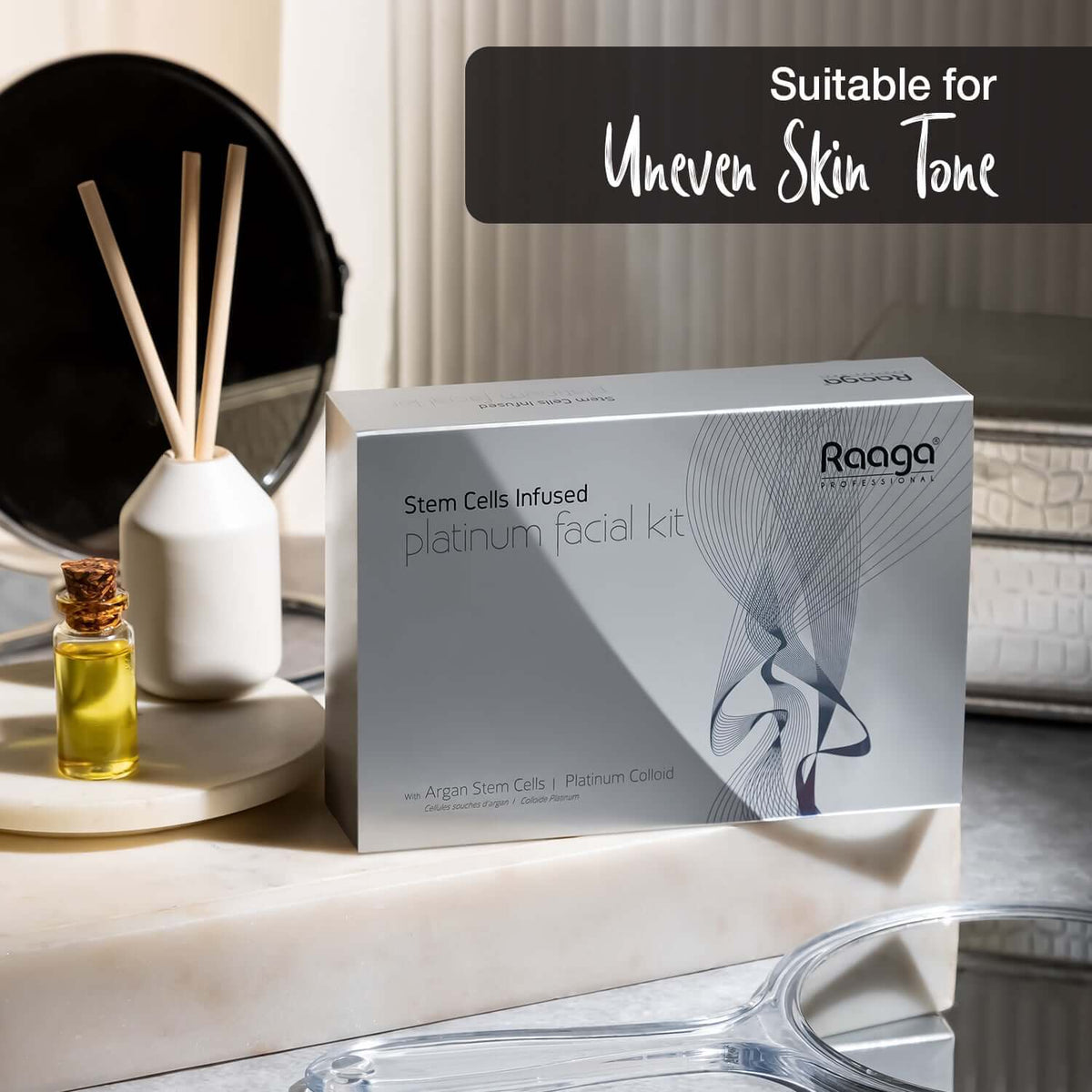 Raaga Professional Platinum Facial Kit 6 Steps