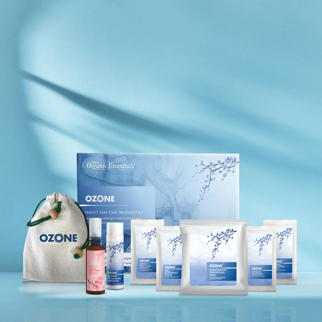 ozone perfect skin tone treatment kit 390g + 150ml – rawalbeauty.in