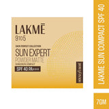 Lakme Sun Expert Ultra Matte SPF 40 PA+++ Compact 7g