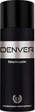 Denver Deodorant Body Spray Black Code for Men 150ml
