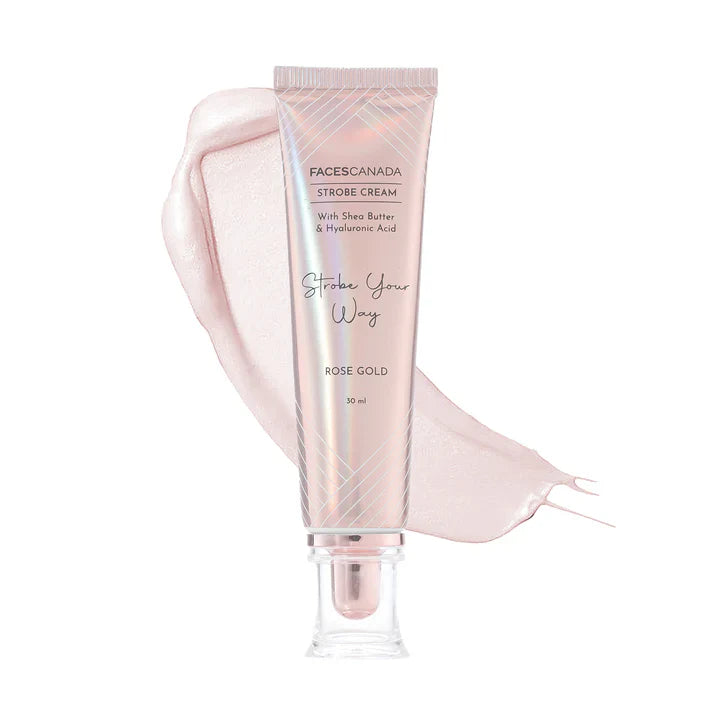 Faces Canada Strobe Cream With Shea Butter & Hyaluronic Acid Strobe Your Way 30ml