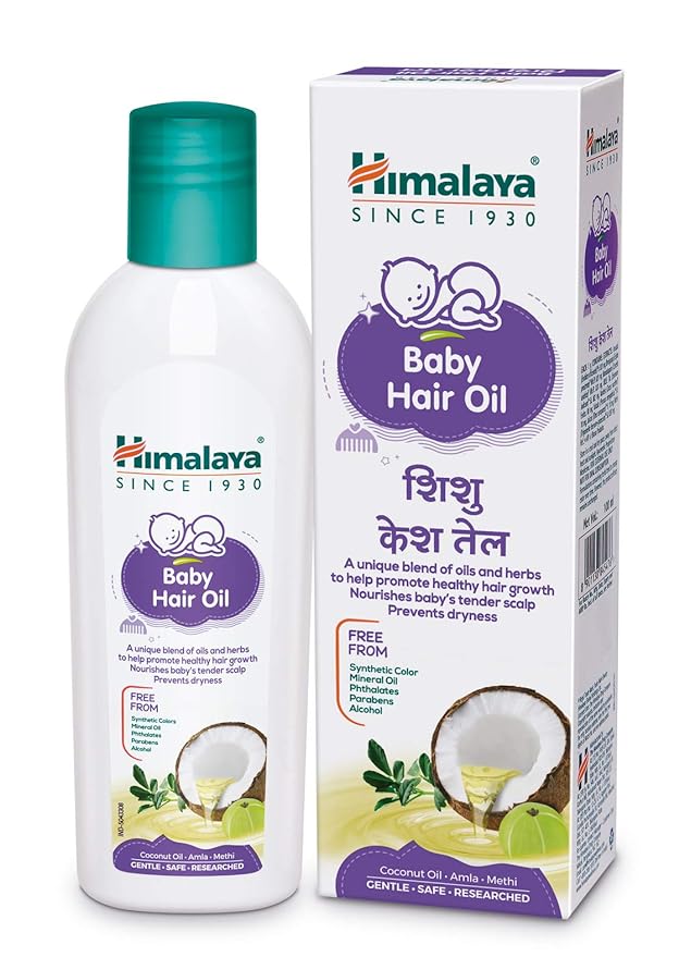 Himalaya Baby Hair Oil Coconut Oil Amla Methi 200 ml