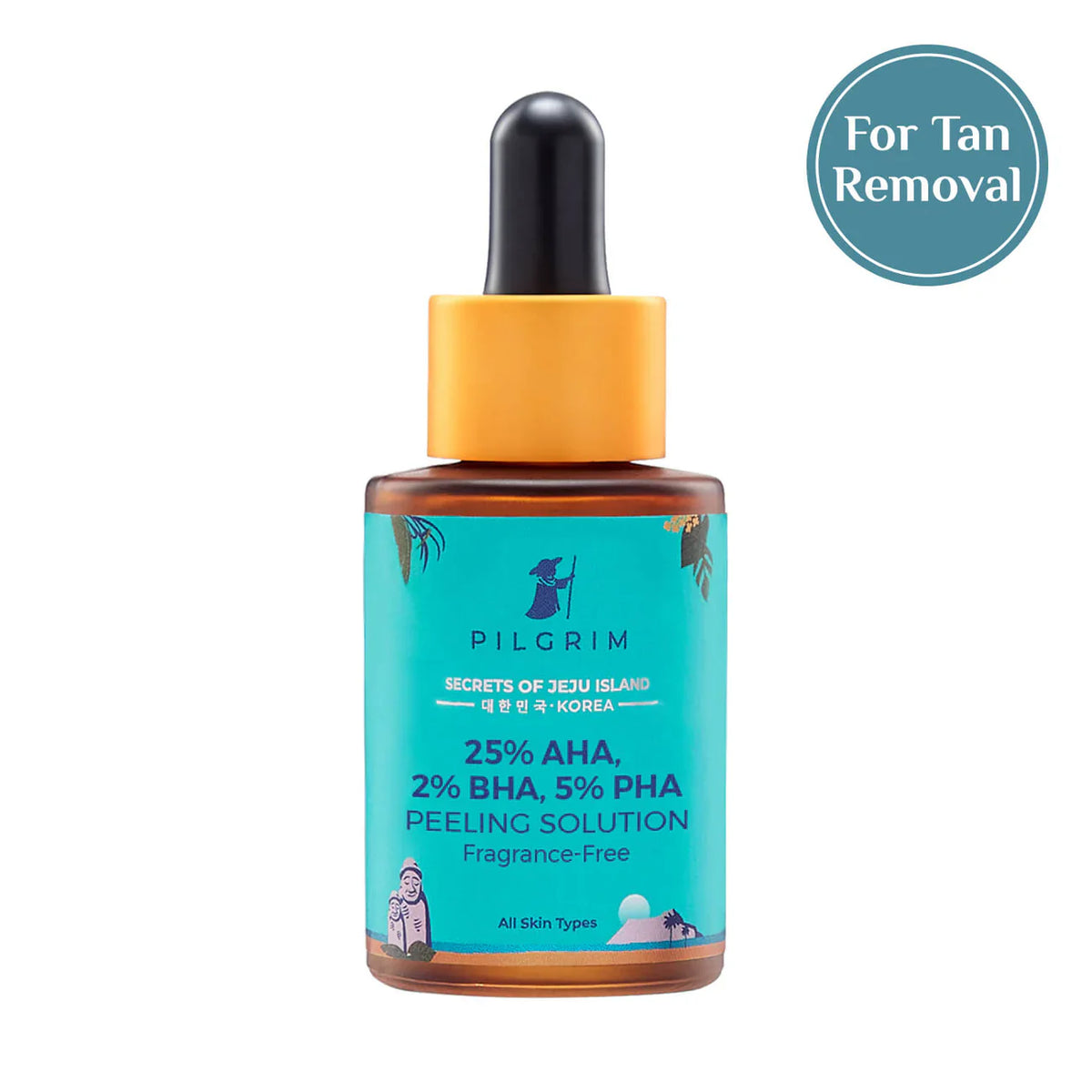 PILGRIM 25% AHA, 2% BHA, 5% PHA Peeling Solution 30ml