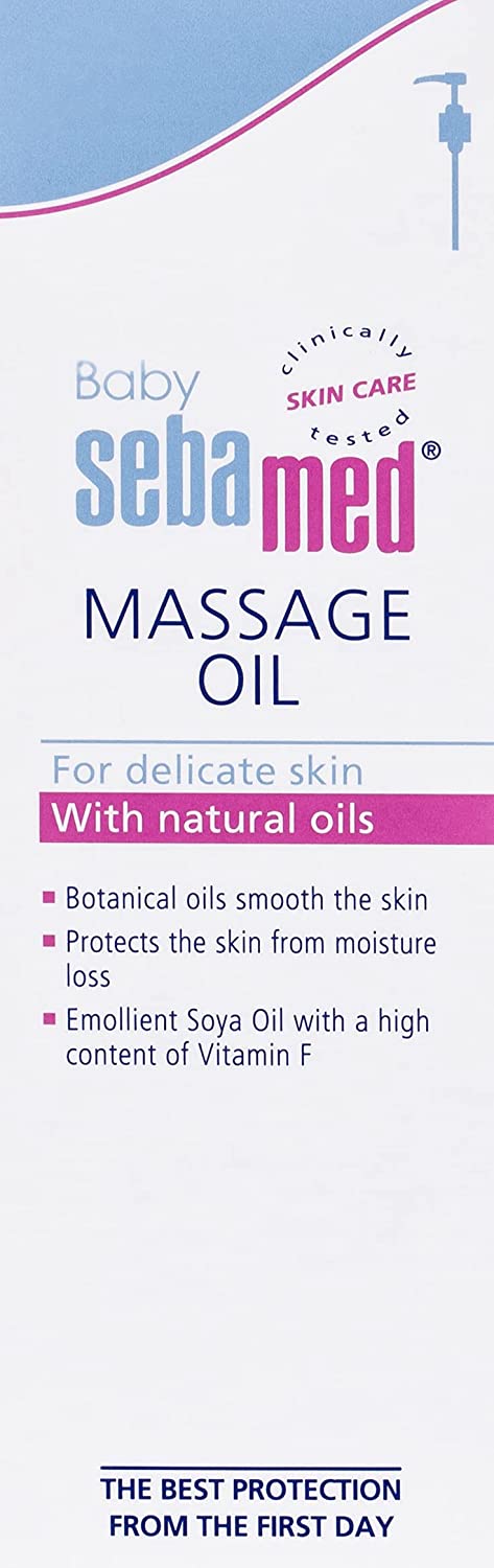 Sebamed Baby Massage Oil For Delicate Skin With Natual Skin 150ml