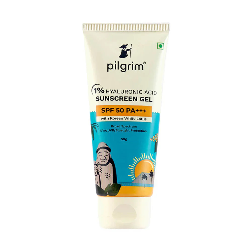 PILGRIM 1% Hyaluronic Acid Sunscreen Gel SPF 50 PA+++ 50g