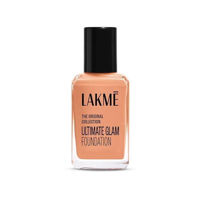Lakme Perfecting Liquid Foundation,Waterproof Full Coverage Long Lasting - Light Oil Free Face Makeup with Vitamin E, Dewy Finish Glow 27ml