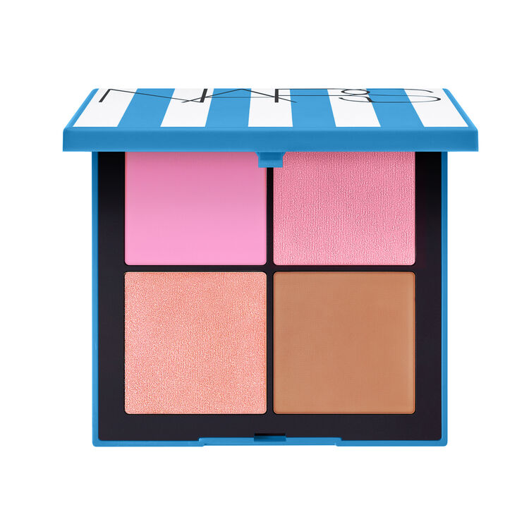 NARS HOT ESCAPE CHEEK PALETTE 0.12 Oz, 3.5g (x4)