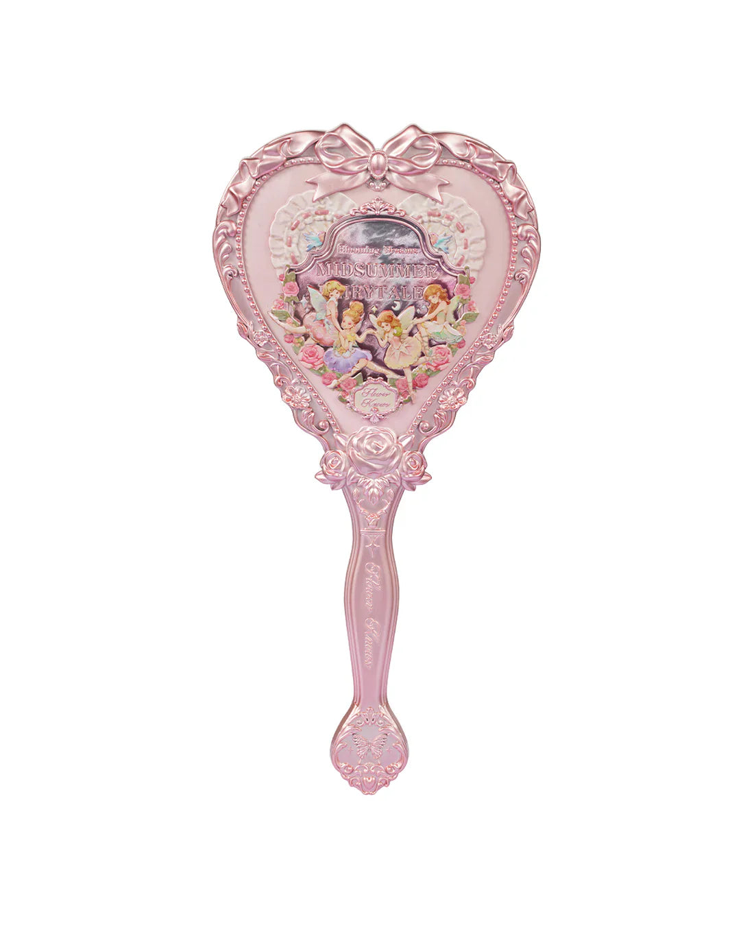 Flower Knows Midsummer Fairytales Hand Mirror Milky Pink