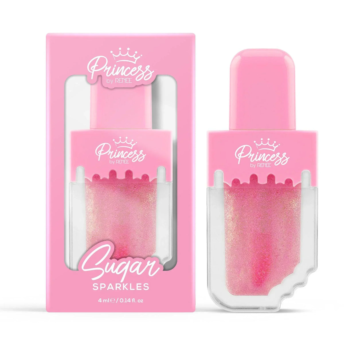 Princess By RENEE Sugar Sparkles Colour Changing Lip Gloss 4ml