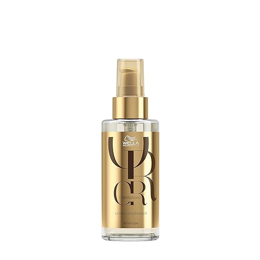 Wella Professionals Oil Reflections Luminous Smoothening Hair Oil | 100 ml | Non-Sticky Hair Treatment | For a Glossy Hair Shine