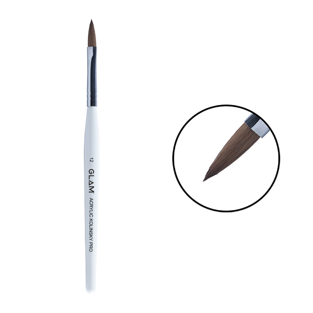 GLAM Pro Acrylic Brush No #12