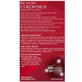 Revlon Colorsilk Hair Color - No Ammonia, With Keratin &amp; 3D Color Gel Technology, 155.61 g Dark Mahogany Brown 3RB