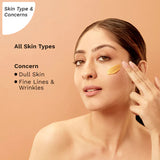 PILGRIM 24K GOLD FACIAL KIT FOR GOLDEN GLOW INCLUDES 3 FACIALS IN KIT