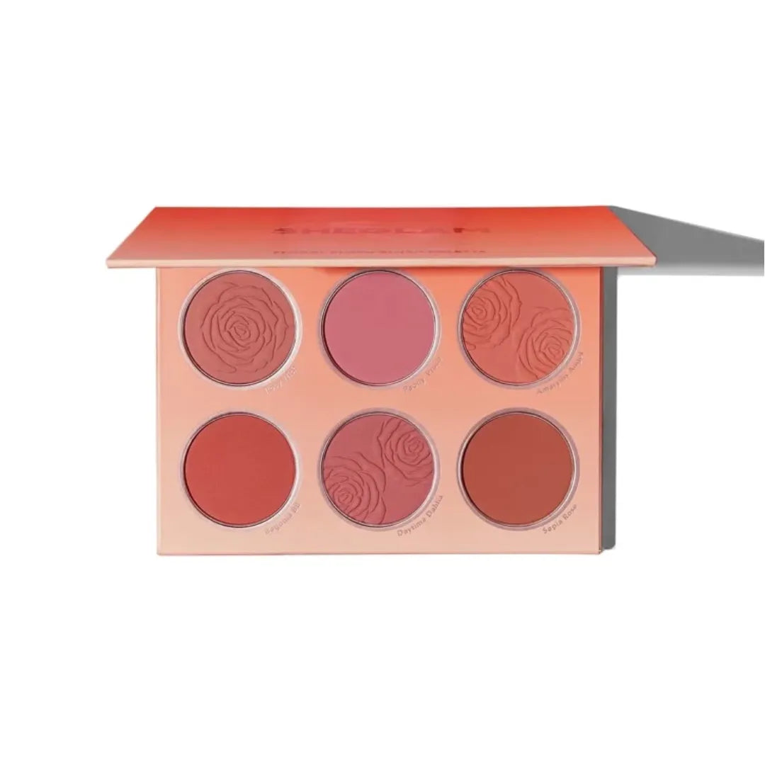 Sheglam Floral Flush Blush Palette-Blushing Bouquet