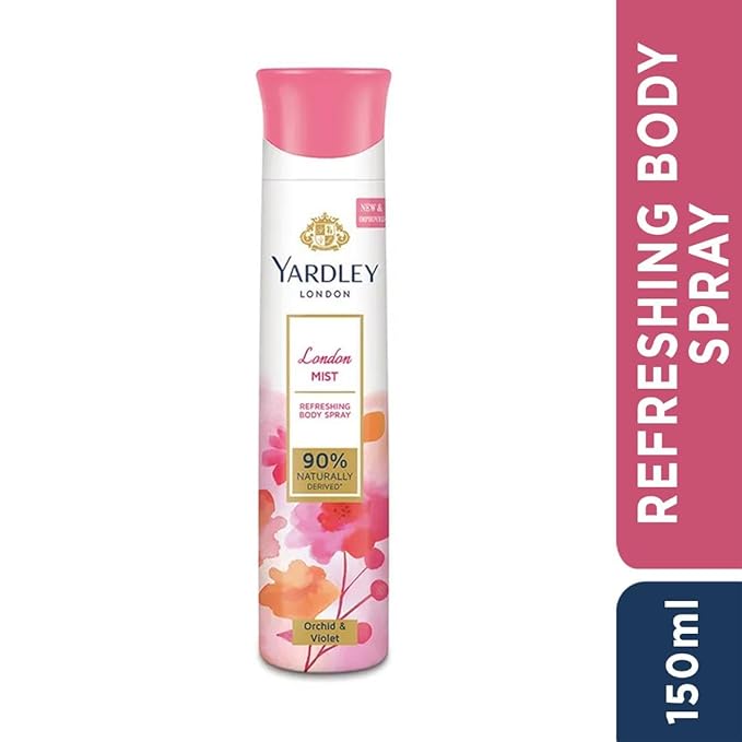 Yardley London - London Mist Refreshing Deo for Women, 150ml