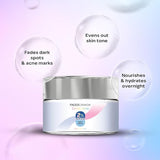 FACES CANADA Comfy Glow 2% Kojic Acid Night Cream  45g