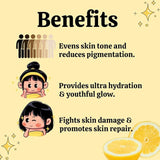 Riyo Herbs Vitamin-C Gel Moisturizer With Vit-E, Rosehip Oil & Lemon Peel Extracts For Fights Pigmentation, Skin Damage & Makes Skin Even Tone, Fast Absorbing Gel Moisturizer, 50gm