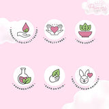 RENEE Princess Snowball Lip Balm 3gm for Pre-teen Girls | Color - Pink
