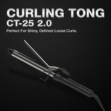 Ikonic Professional Hot Wand 2.0 Electric Hair Curler 9mm Titanium