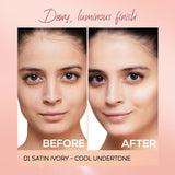 RENEE Lumi Glow Highlighting Liquid Foundation With 3D Glow For Skin 30ml