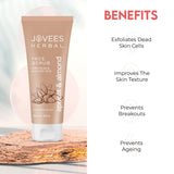 Jovees Apricot & Almond Face Scrub Infused With Wheatgerm Oil 100g