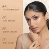 Swiss Beauty Primer Mousse Foundation Weightless Smooth & Velvet Touch Primer 30ml