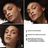 VALENTINO EYE2 CHEEK DUAL USE BLUSH & EYE SHADOW 02 VERY ROSE 3.6gm
