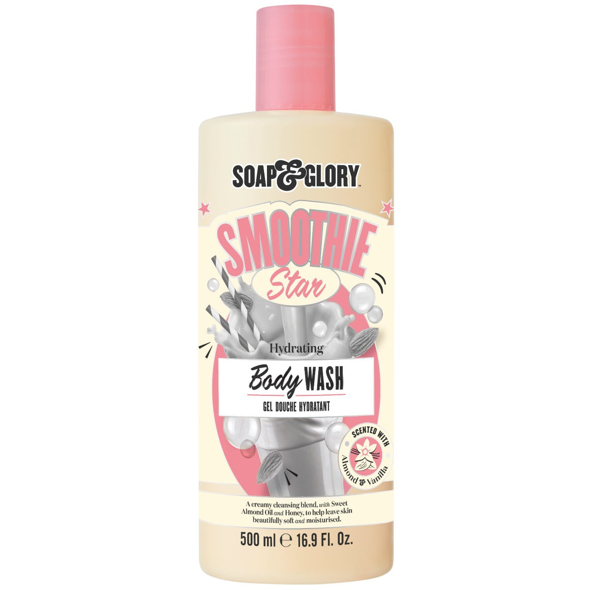 Soap & Glory Smoothie Star Hydrating Body Wash Gel Douche Hydratant 500ml