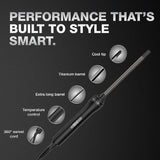 Ikonic Professional Hot Wand 2.0 Electric Hair Curler 9mm Titanium