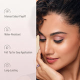 SWISS BEAUTY Waterproof And Long Wearing Bold Felt Tip Pen Glossy Eyeliner | Smudge Proof Eye Makeup | Quick Drying | Jet Black 1.2ml