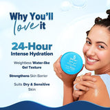 Aqualogica 5 Barrier+ Hydra Gel Moisturizer with 5 Essential Ceramides & Avocado | 24-Hour Intense Hydration | Weightless Water-Like Gel Texture | Non Sticky & Quick Absorbing for Healthy Skin Barrier | 200 g