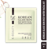FYC PROFESSIONAL Korean Glass Skin Rice Water Facial Kit 9 Steps