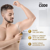 Wild Stone CODE Gold Long Lasting No Gas Perfume Body Spray For Men 120ml