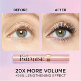 L'Oreal Paris Lash Paradise Mascara, Waterproof 204 Blackest Black 7.6ml