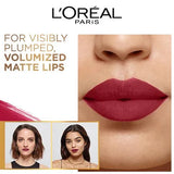 Loreal Paris Color Riche Intense Volume Matte Lipstick - With Hyaluronic Acid, 1.8 g 339 Le Wood Brulant