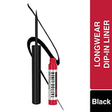 Maybelline New York Tattoo Longwear Dip-In Liquid Eyeliner, 2.1 g Black