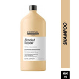 L'Oréal Professionnel Serie Expert Absolut Repair Shampoo For Damaged & Weakend Hair, 1500ML | Professional Hair Repairing Shampoo | Hair Strengthening Shampoo