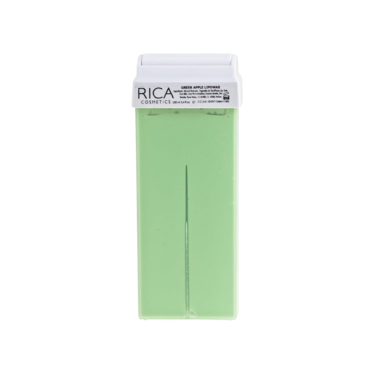 Rica Green Apple Roll On Wax Refill - 100 ML