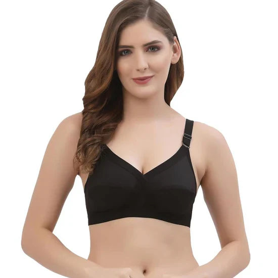 floret Women's Cotton Non-Padded Non-Wired Regular Crossfit Bra