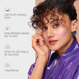 Swiss Beauty Drop & Glow Liquid Highlighter For Face Makeup | Illuminating Liquid Highlighter With Dewy Finish | Shade -Metal 18ml