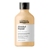 L'Oréal Professionnel Serie Expert Absolut Repair Shampoo For Damaged & Weakend Hair, 300ML | Professional Hair Repairing Shampoo | Hair Strengthening Shampoo