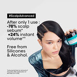 L’Oréal Professionnel Scalp Advanced Anti-Oiliness 2-In-1 Deep Purifier Clay | For Oily Scalp | With 3% AHA (250 Gm).
