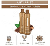 Cadi-veu Brasil - Cacau Anti-Frizz Shampoo & Conditioner Combo